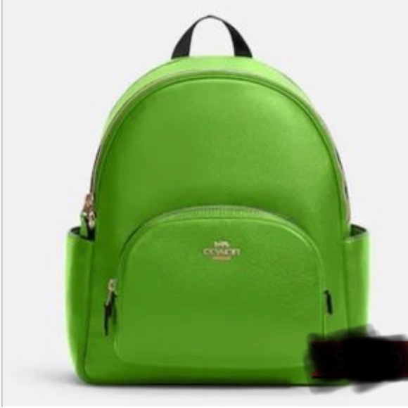 Coach Bags Coach Court Backpack Neon Green Poshmark